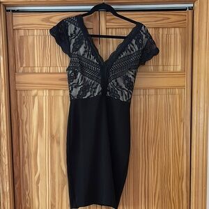 Charlotte Russe Black Lace Dress